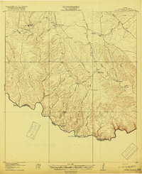Download a high-resolution, GPS-compatible USGS topo map for Dryden Crossing, TX (1918 edition)