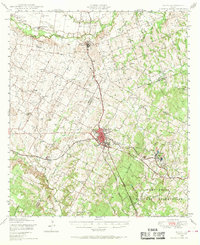 Download a high-resolution, GPS-compatible USGS topo map for Elgin, TX (1969 edition)