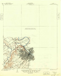 Download a high-resolution, GPS-compatible USGS topo map for Elm Mott, TX (1949 edition)