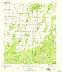 Download a high-resolution, GPS-compatible USGS topo map for Eola, TX (1958 edition)