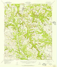 Download a high-resolution, GPS-compatible USGS topo map for Evant, TX (1956 edition)