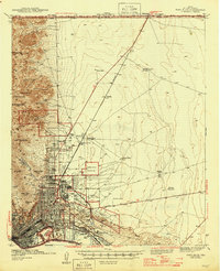 1945 Map of Fort Bliss
