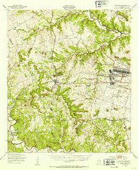 Download a high-resolution, GPS-compatible USGS topo map for Fort Hood, TX (1947 edition)