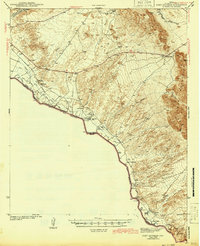 Download a high-resolution, GPS-compatible USGS topo map for Fort Quitman, TX (1943 edition)