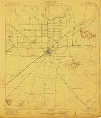 1923 Map of Fort Stockton
