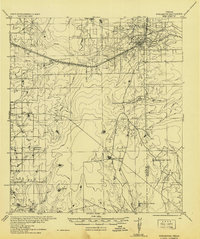 1942 Map of La Salle County, TX