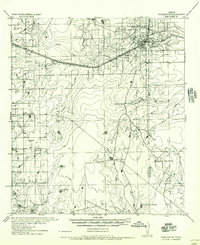 1956 Map of Fowlerton, TX
