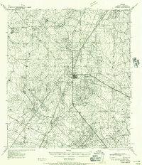 Download a high-resolution, GPS-compatible USGS topo map for Freer, TX (1956 edition)