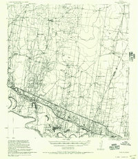 preview thumbnail of historical topo map of Starr County, TX in 1956