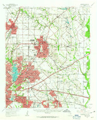 Download a high-resolution, GPS-compatible USGS topo map for Garland, TX (1963 edition)