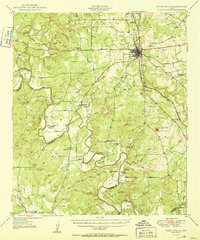 Download a high-resolution, GPS-compatible USGS topo map for Goldthwaite, TX (1950 edition)