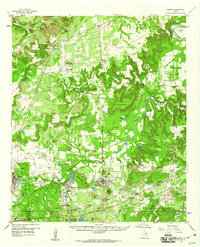 Download a high-resolution, GPS-compatible USGS topo map for Gordon, TX (1960 edition)