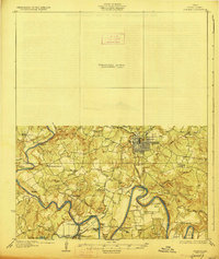 Download a high-resolution, GPS-compatible USGS topo map for Graham, TX (1927 edition)