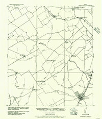 Download a high-resolution, GPS-compatible USGS topo map for Groesbeck, TX (1957 edition)