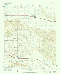 1960 Map of Gray County, TX, 1961 Print