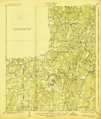 preview thumbnail of historical topo map of Brown County, TX in 1927