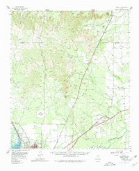 Download a high-resolution, GPS-compatible USGS topo map for Harriet, TX (1980 edition)