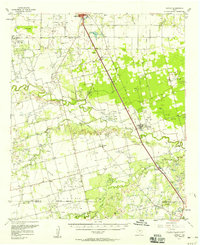 Download a high-resolution, GPS-compatible USGS topo map for Hawley, TX (1958 edition)