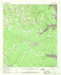Download a high-resolution, GPS-compatible USGS topo map for Hemphill, TX (1969 edition)