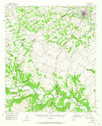 Download a high-resolution, GPS-compatible USGS topo map for Hico, TX (1965 edition)