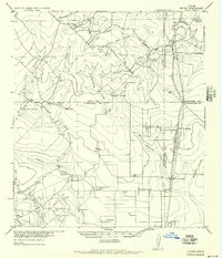 Download a high-resolution, GPS-compatible USGS topo map for Hindes, TX (1956 edition)