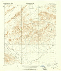 Download a high-resolution, GPS-compatible USGS topo map for Hood Spring, TX (1958 edition)