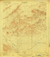 Download a high-resolution, GPS-compatible USGS topo map for Hood Spring, TX (1918 edition)