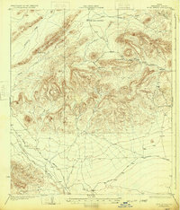 Download a high-resolution, GPS-compatible USGS topo map for Hood Spring, TX (1931 edition)