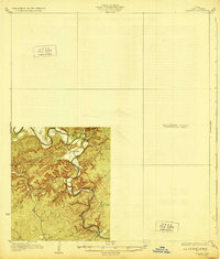 1929 Map of Hunter