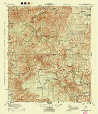 Download a high-resolution, GPS-compatible USGS topo map for Indian Mountain, TX (1944 edition)