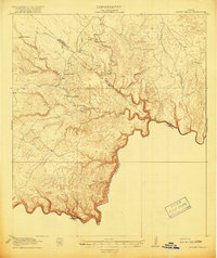 Download a high-resolution, GPS-compatible USGS topo map for Indian Wells, TX (1918 edition)