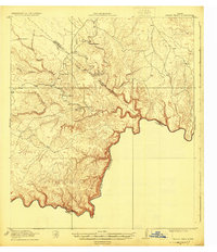 Download a high-resolution, GPS-compatible USGS topo map for Indian Wells, TX (1924 edition)