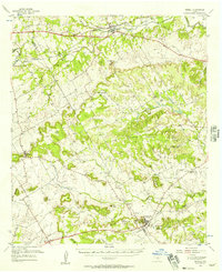 Download a high-resolution, GPS-compatible USGS topo map for Iredell, TX (1957 edition)