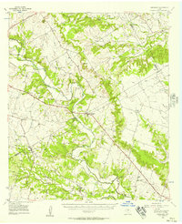 Download a high-resolution, GPS-compatible USGS topo map for Jonesboro, TX (1957 edition)