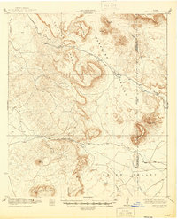 Download a high-resolution, GPS-compatible USGS topo map for Jordan Gap, TX (1946 edition)
