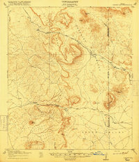 Download a high-resolution, GPS-compatible USGS topo map for Jordan Gap, TX (1918 edition)