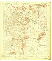 Download a high-resolution, GPS-compatible USGS topo map for Jordan Gap, TX (1930 edition)