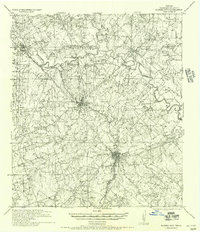 1956 Map of Karnes City