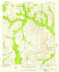 1921 Map of Ketchum Mountain, 1957 Print