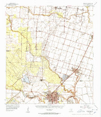 Download a high-resolution, GPS-compatible USGS topo map for Kingsville, TX (1956 edition)
