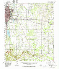 Download a high-resolution, GPS-compatible USGS topo map for Kirby Lake, TX (1979 edition)