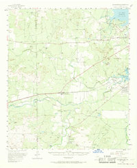 preview thumbnail of historical topo map of Tom Green County, TX in 1957