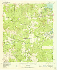 Download a high-resolution, GPS-compatible USGS topo map for Knickerbocker, TX (1958 edition)