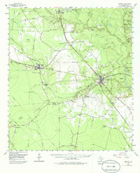 Download a high-resolution, GPS-compatible USGS topo map for Kountze, TX (1986 edition)