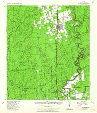 Download a high-resolution, GPS-compatible USGS topo map for La Pryor, TX (1962 edition)