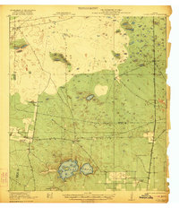 1922 Map of La Sal Vieja