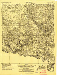 Download a high-resolution, GPS-compatible USGS topo map for Lajitas, TX (1931 edition)