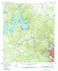 Download a high-resolution, GPS-compatible USGS topo map for Lake Travis, TX (1987 edition)