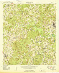 Download a high-resolution, GPS-compatible USGS topo map for Lexington, TX (1950 edition)