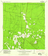 Download a high-resolution, GPS-compatible USGS topo map for Linn, TX (1958 edition)